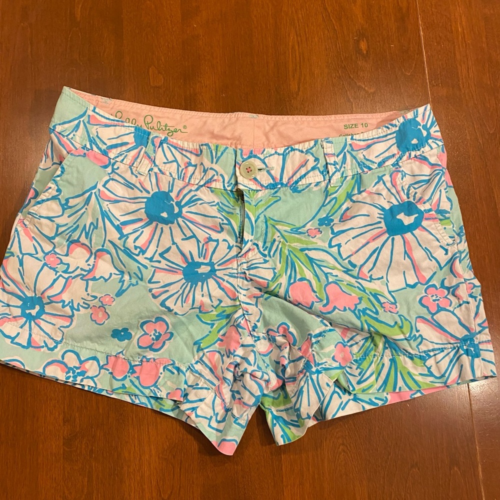 Lilly Pulitzer 5” Callahan Stretch Shorts - size 10